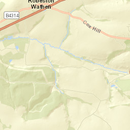 Valley Road, Narberth, Pembrokeshire Street Map