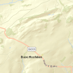 92 Heol Y Banc, Pontyberem, Llanelli Street Map