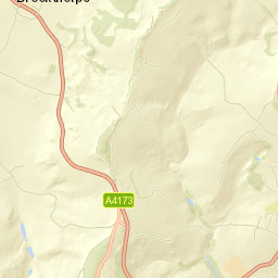 Sevenleaze Lane, Stroud, Gloucestershire Street Map