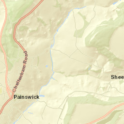 Painswick Street Map