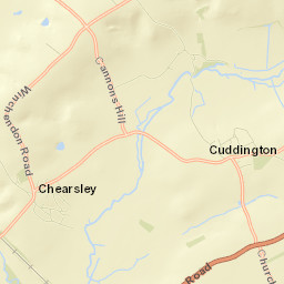 Barrack Hill, Aylesbury, Buckinghamshire HP18 Street Map