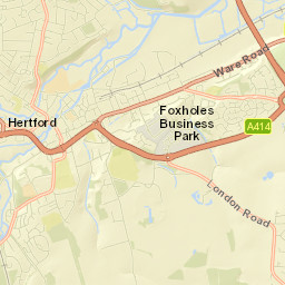 Hertford Street Map
