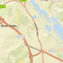 Great Amwell Street Map