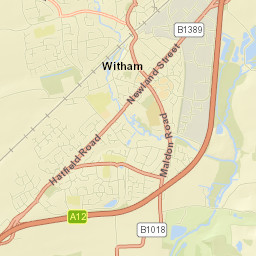 Witham Street Map
