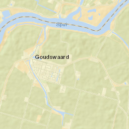 Goudswaard Street Map