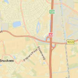 Bruchem Street Map