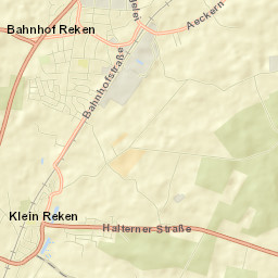 Klein Reken Street Map