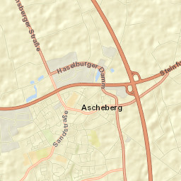 Ascheberg Street Map
