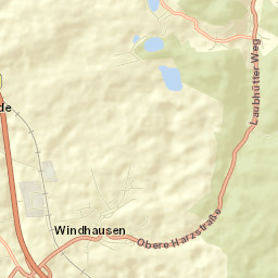 Windhausen Street Map