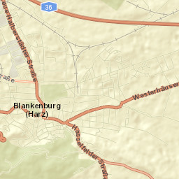 Blankenburg Street Map