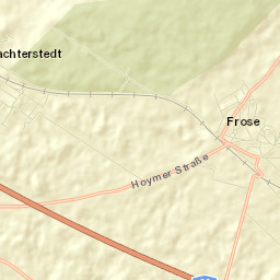 Frose Street Map