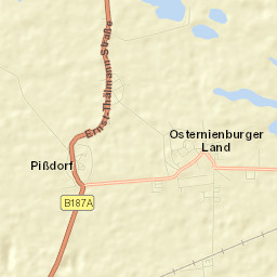Osternienburg Street Map