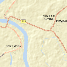 Przyborów Street Map