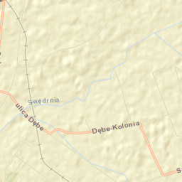 Powiat kaliski Street Map