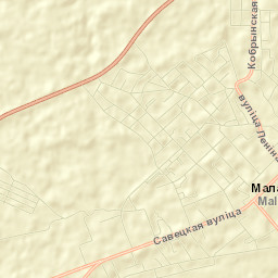 Malaryta Street Map