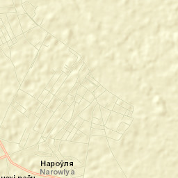 Narowlya Street Map