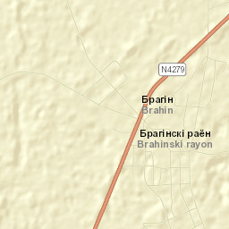 Brahin Street Map