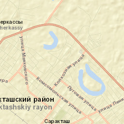 Saraktash Street Map
