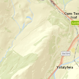 Ystalyfera Street Map