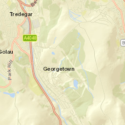 Tredegar Street Map