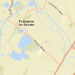 Perry Way, Frampton on Severn, Gloucester Street Map