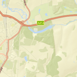 40-44 Fore Street, Hatfield, Hertfordshire AL9 Street Map