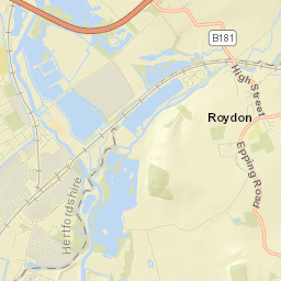 Roydon Street Map