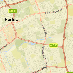 181 Barn Mead, Harlow, Essex CM18, UK Street Map