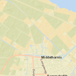 Middelharnis Street Map