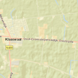 Klaaswaal Street Map