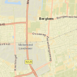 Berghem Street Map
