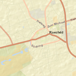 Raesfeld Street Map