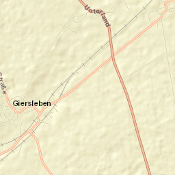Giersleben Street Map