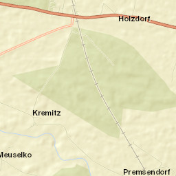 Holzdorf Street Map