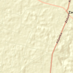 Zadzim Street Map