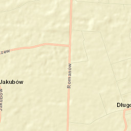 Powiat grójecki Street Map