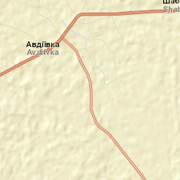 Avdiyivka Street Map