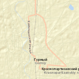 Gornyy Street Map