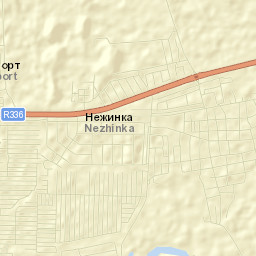 Nezhinka Street Map