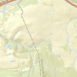 1 Mount Road, Aberdare, Rhondda Cynon Taff Street Map