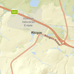 2 Meadow Lane, Hirwaun, Aberdare, Rhondda Street Map