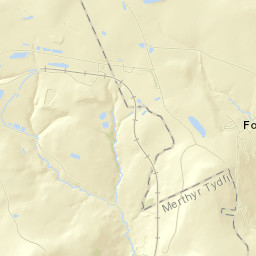 Fochriw Street Map
