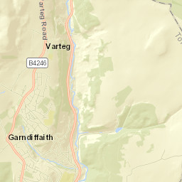 Neville Street, Abersychan, Pontypool, Torfaen Street Map