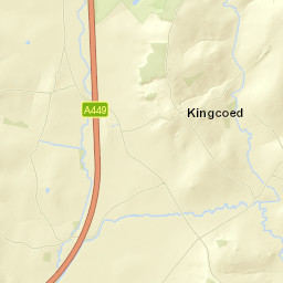Monmouthshire Street Map