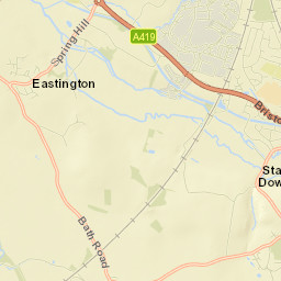 Eastington Street Map