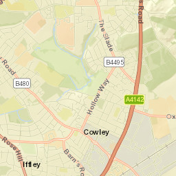 Cowley Street Map