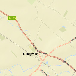 Longwick Street Map