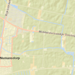 Middelsluis Street Map