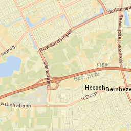 Heesch Street Map