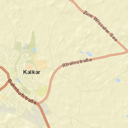 Kalkar Street Map